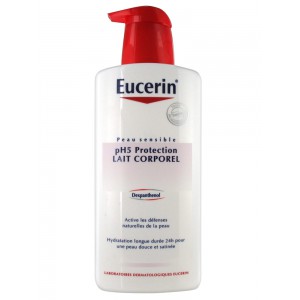 Купить Эуцерин pH5 Protection защитный лосьон для тела (Eucerin, Sensitive Skin) 400мл из категории Увлажнение и питание 
