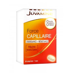 Купить Жувамин сила волос Capillaty Force (Juvamine)  60 таблеток из категории Пищевые добавки 