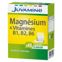 Жувамин Магний И Витамины В6 В2 В1 (Juvamine, Minerals) 45 таблеток