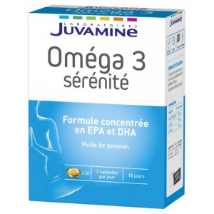 Купить Жувамин Омега-3 Serenity (Juvamine, Health Promises) 30 гель-капсул из категории Пищевые добавки 