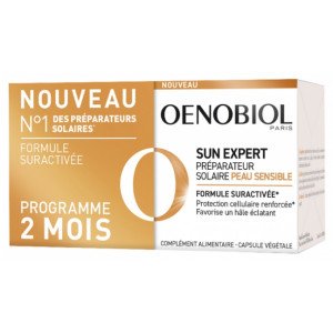 Купить Oenobiol Интенсив Солар Nutriprotection для светлой кожи (2х30 гель-капсул) из категории Пищевые добавки 