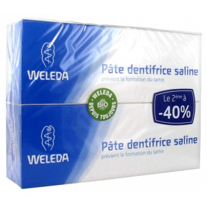 Купить Веледа зубная паста солевая (Weleda) 2x75 ml из категории Уход за полостью рта 